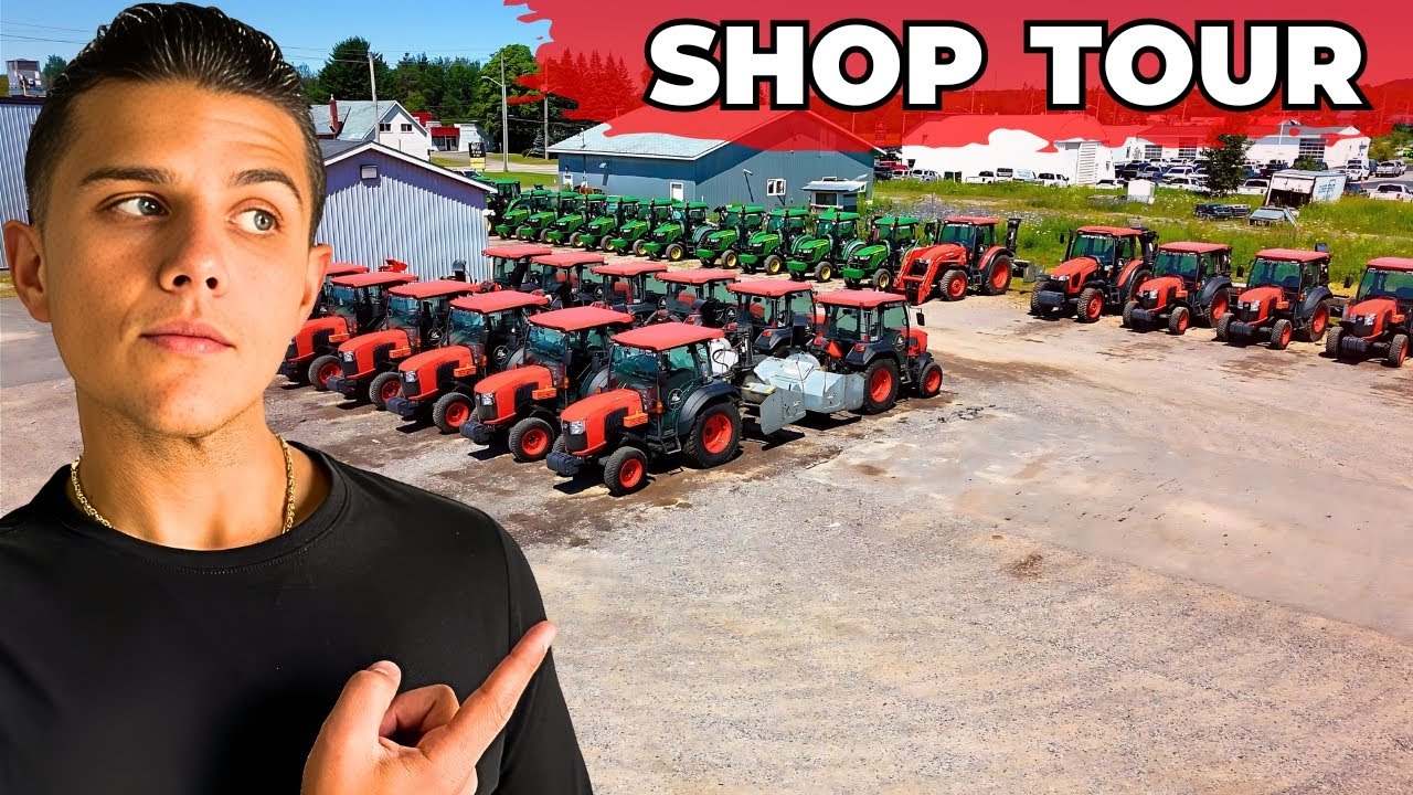 Inside Our $3 Million Dollar Lawn & Snow Business (Full Shop Tour)
