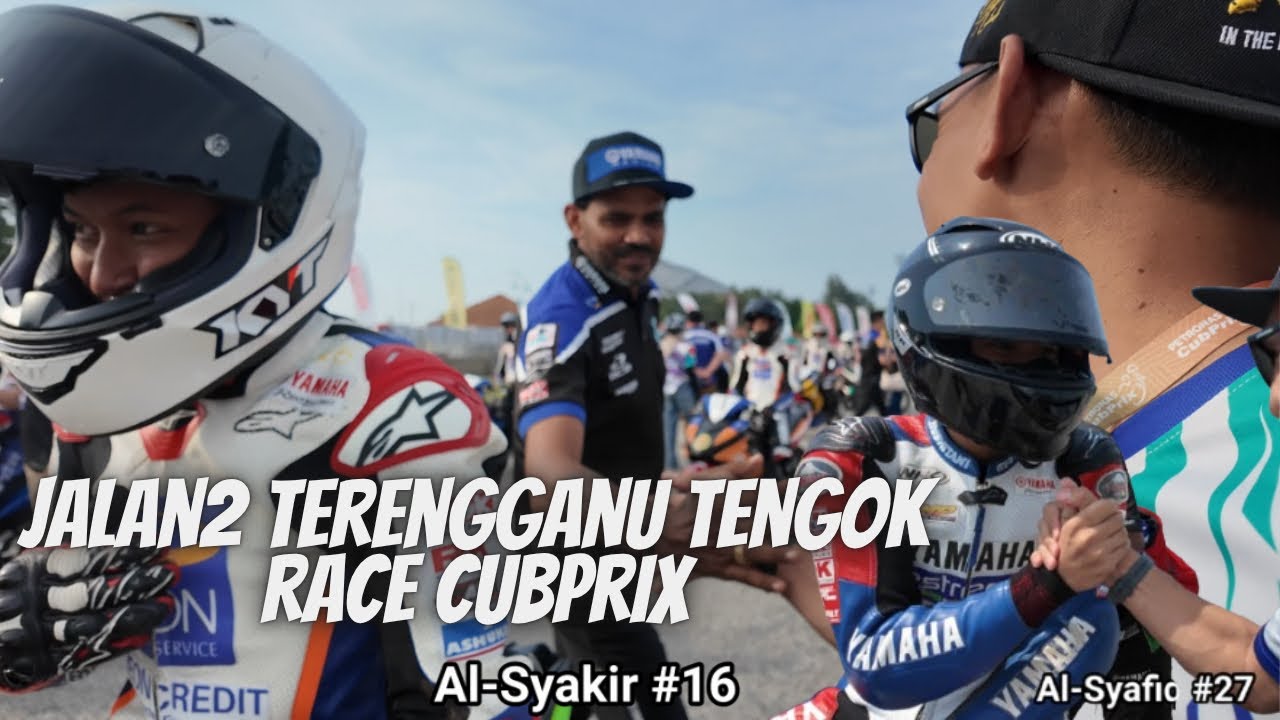 Jalan2 terengganu, support anak buah race cubprix, makan best!