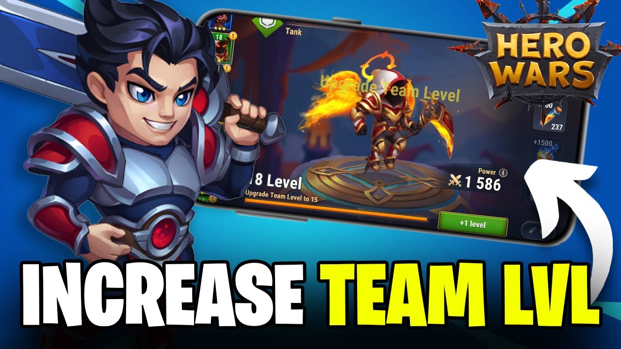 How To Increase Team Level In Hero Wars - Level Up Fast