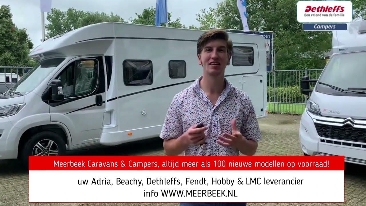 Preview camper Dethleffs Trend 7057 EBL 2023 LTD nu met € 4093,= Last Minute korting bij Meerbeek