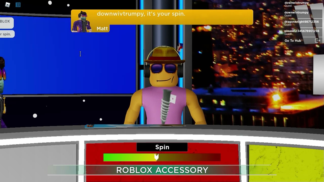 WINNING WHEEL OF FORTUNE---- ROBLOX