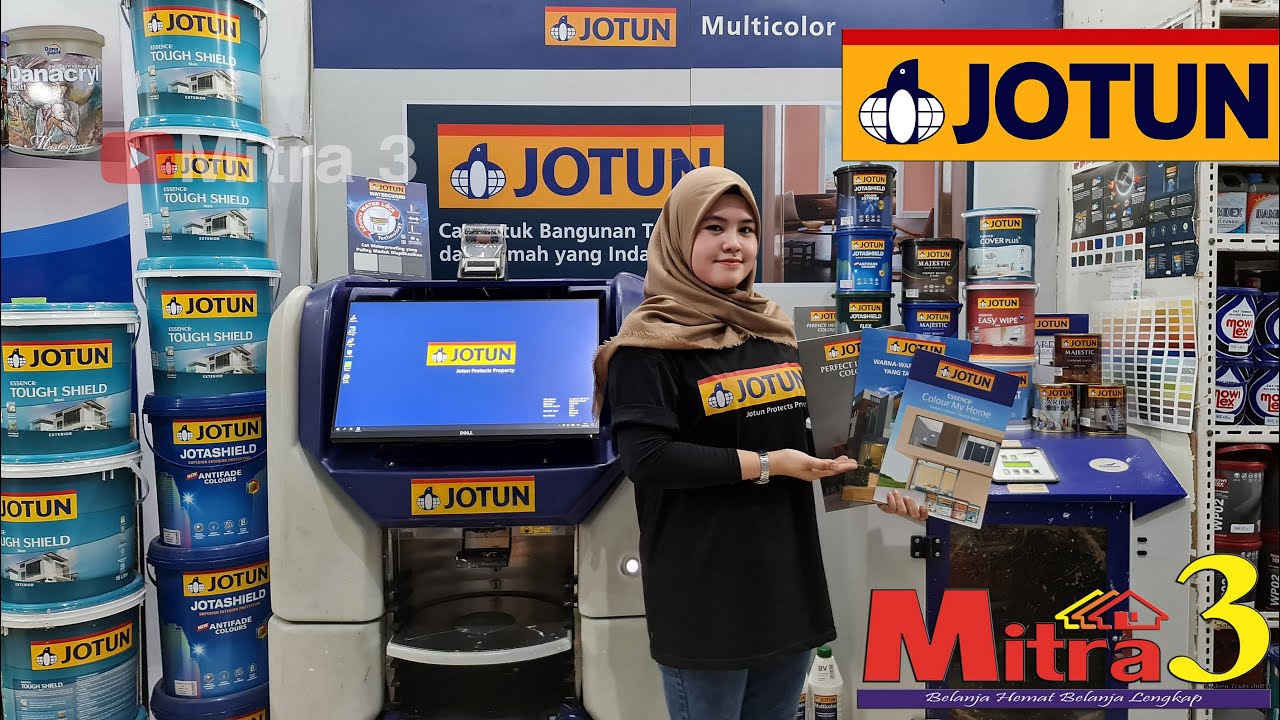Perkenalan Produk dan Cara Mengoplos/Mixing Cat Tembok JOTUN