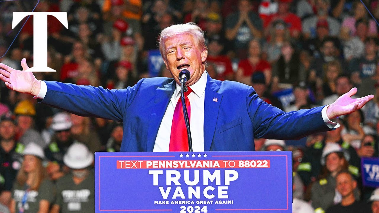 LIVE: Donald Trump hosts MAGA rally in Pennsylvania