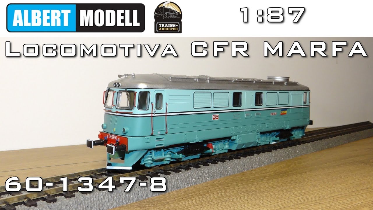 Unboxing locomotiva DA60 Albert Model / Trains Addictd