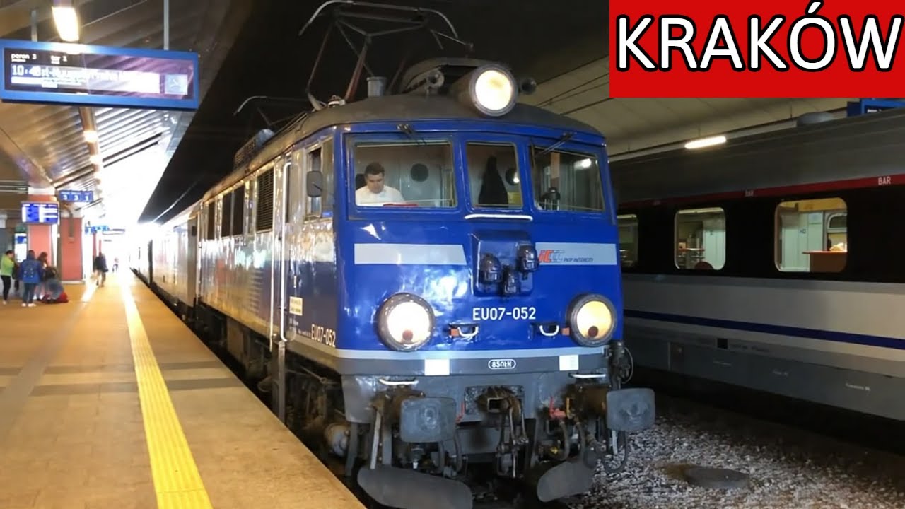 KRAKÓW GŁÓWNY POCIĄGI 😊🚂