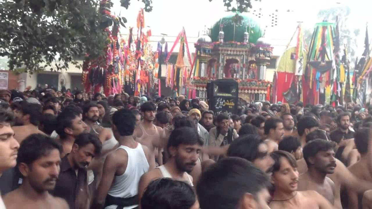 Chehlum Syed o Shohda Karbala 20 safar  2013 Ali Pur Syedan Bhera