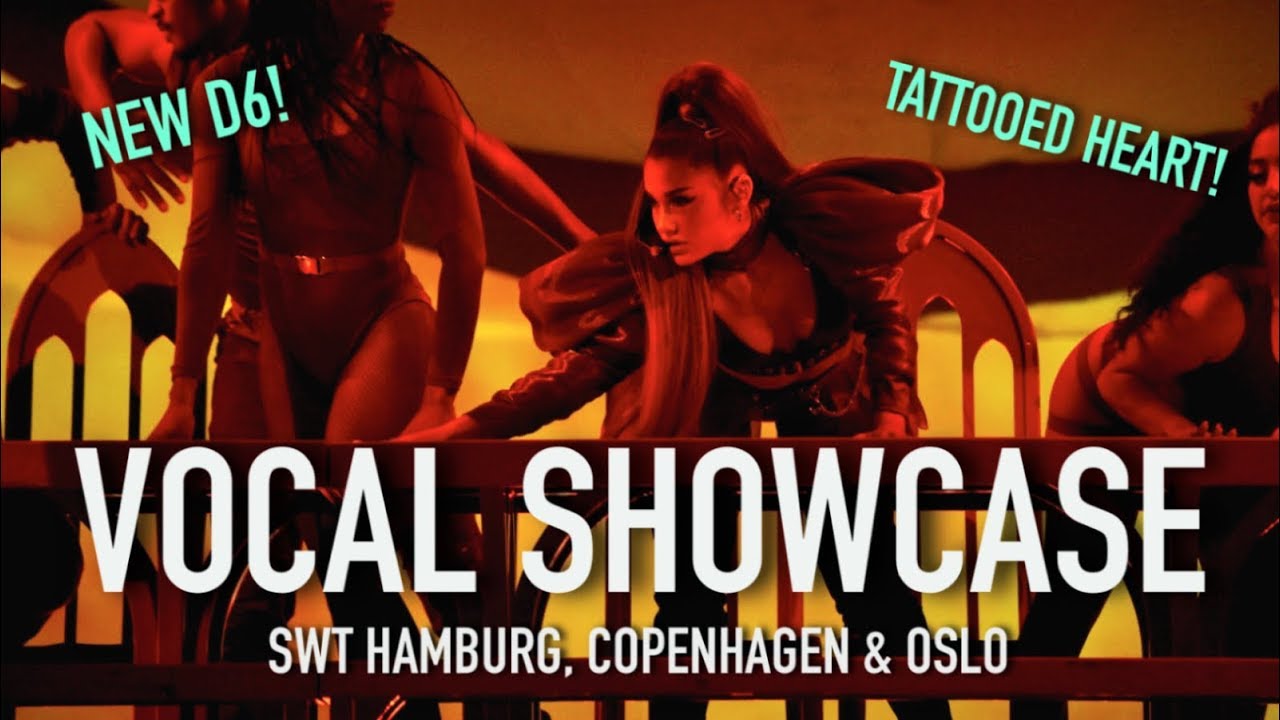 VOCAL SHOWCASE - Ariana Grande: Sweetener Tour Hamburg, Copenhagen & Oslo