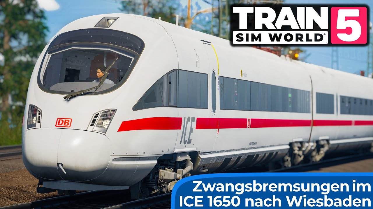 ICE 1650 nach Wiesbaden | TRAIN SIM WORLD 5 | Neigetechnik auf der Kinzigtalbahn: Fulda - Frankfurt