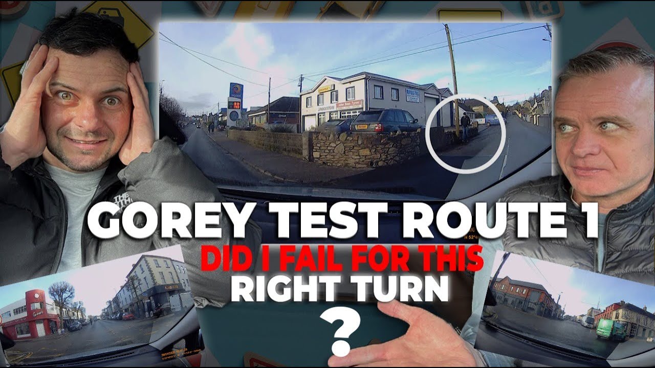 Gorey Driving Test Route 1