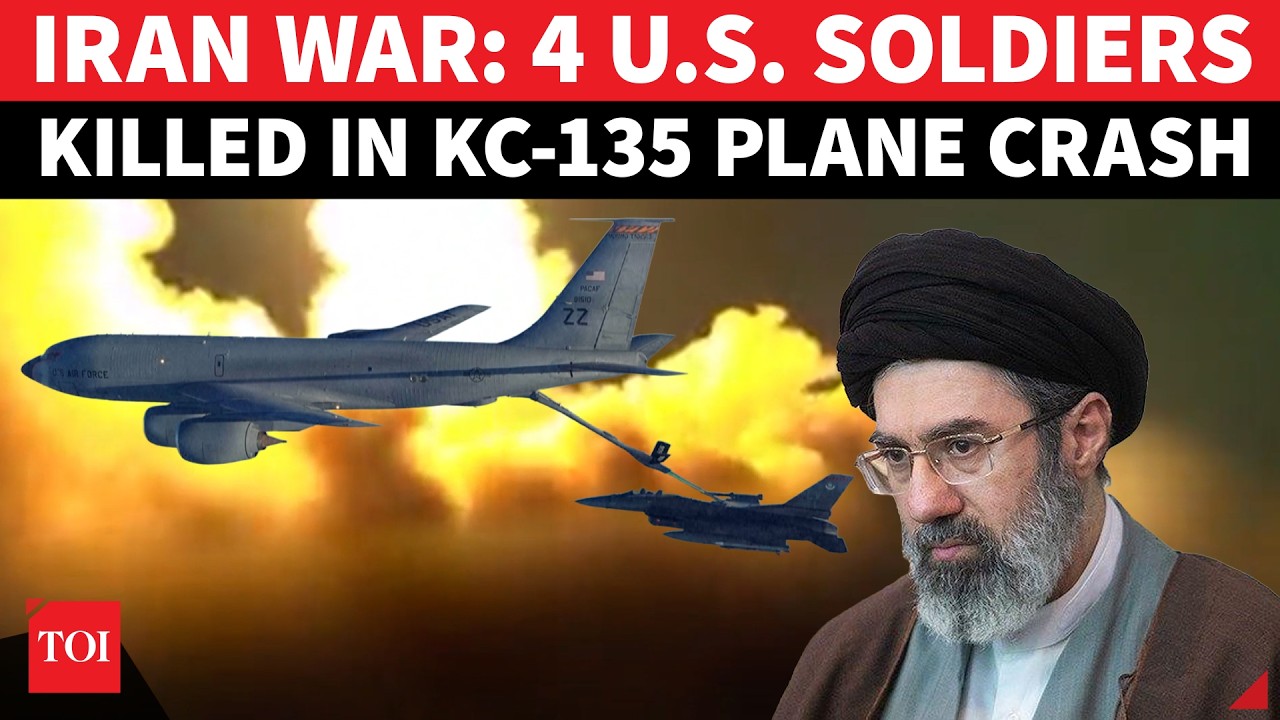 U.S. Aircraft Destroyed Near Iran; 4 American Service Members Killed | Missile Attack Or Mishap?