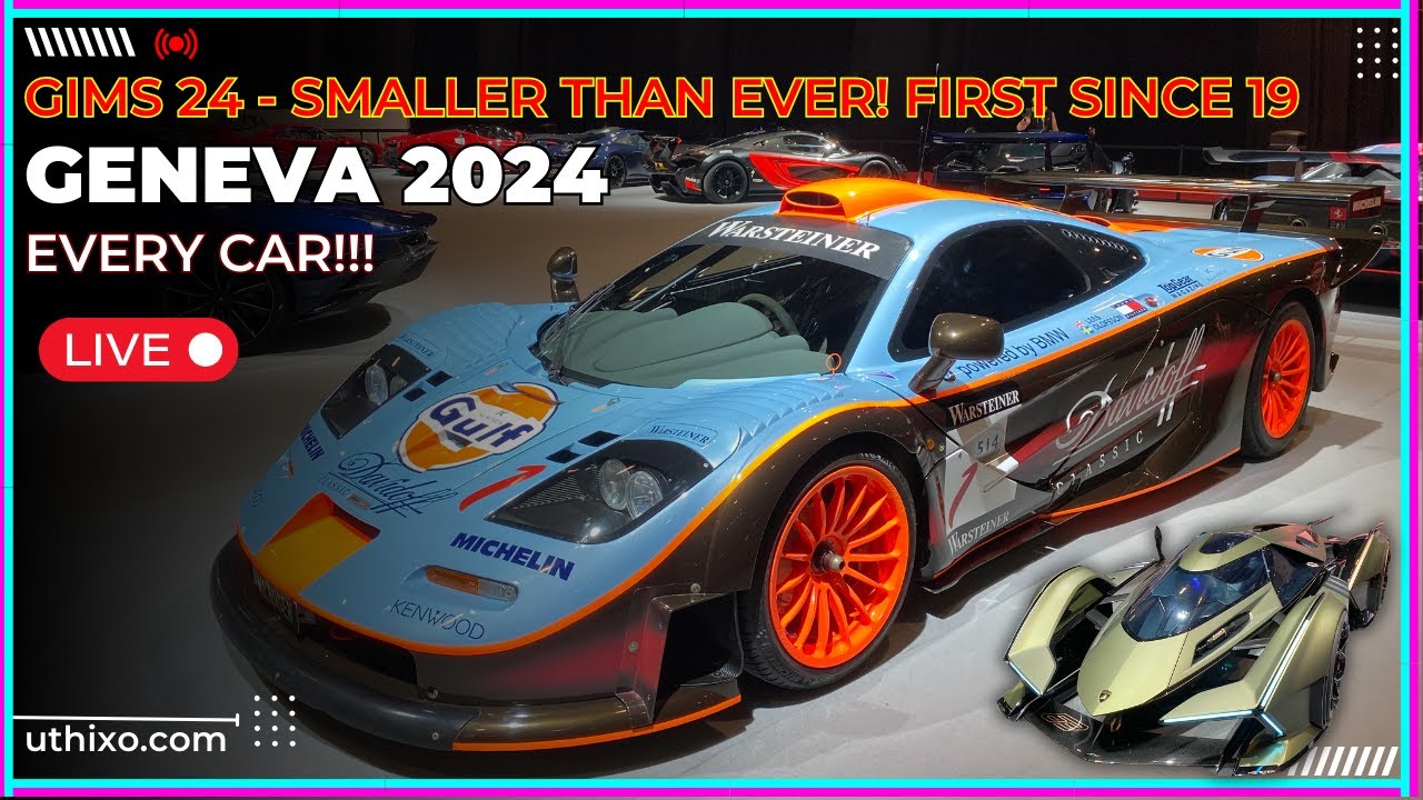 LIVE | 2024 GENEVA MOTOR SHOW | GIMS24 - ALL CARS | FULL TOUR