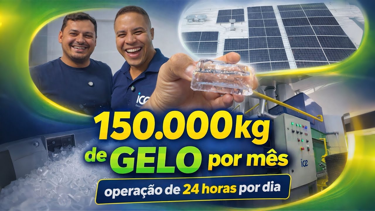 5.000kg de gelo todos os dias | Willy Marks 