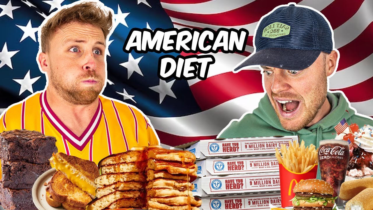 Brits Try the Average American Diet (How Difficult is it?)