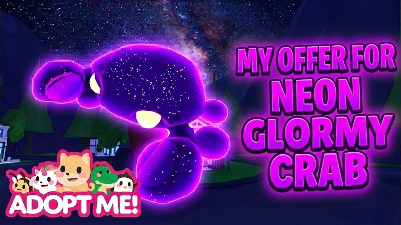 TRADING MY BEST PETS! 🦀 My Offer for Neon Glormy Crab (Adopt Me!)