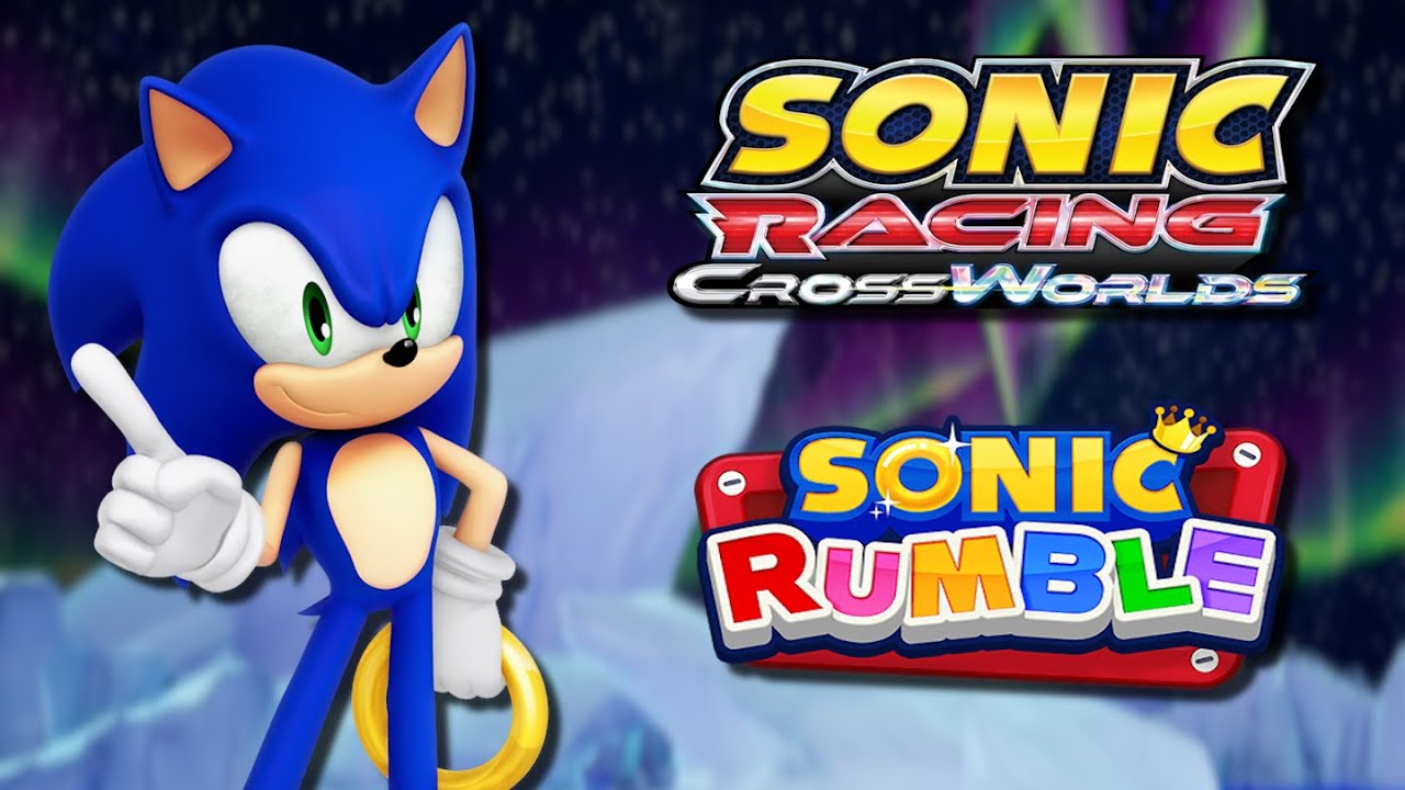 Playing Some Sonic Racing CrossWorlds And Sonic Rumble