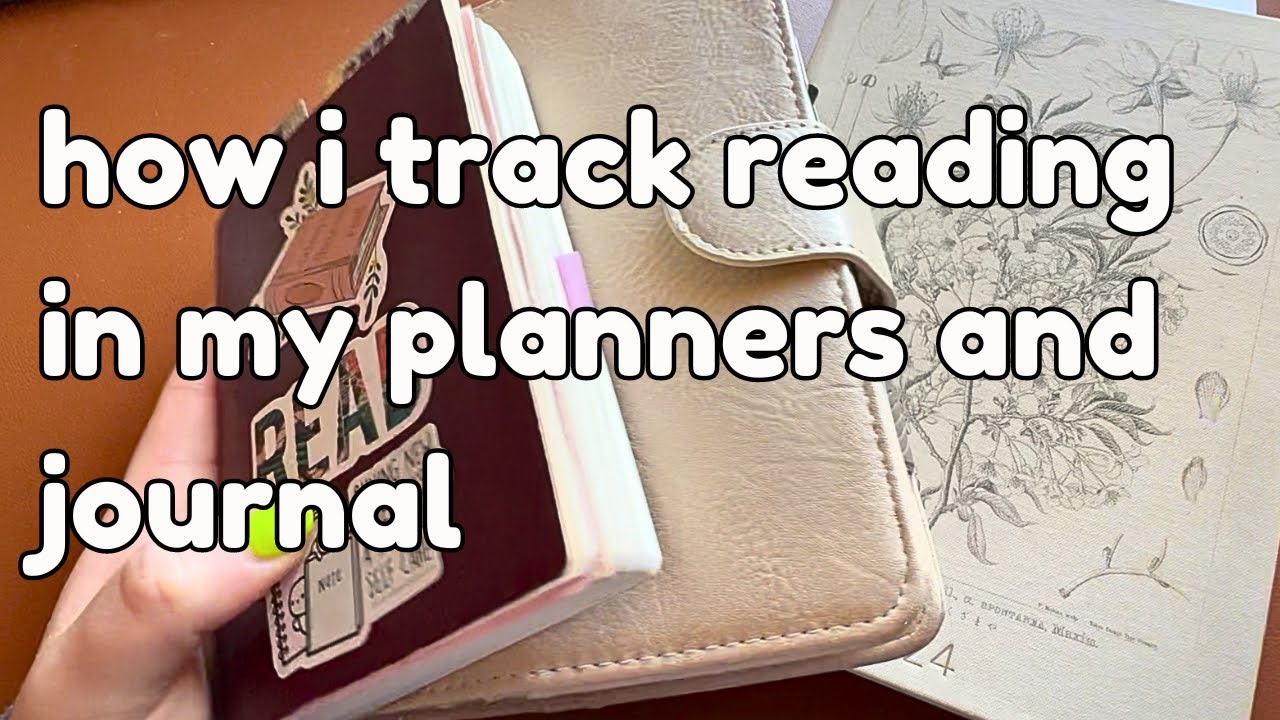how i use my planners & journal for reading | a5, a6, & personal rings