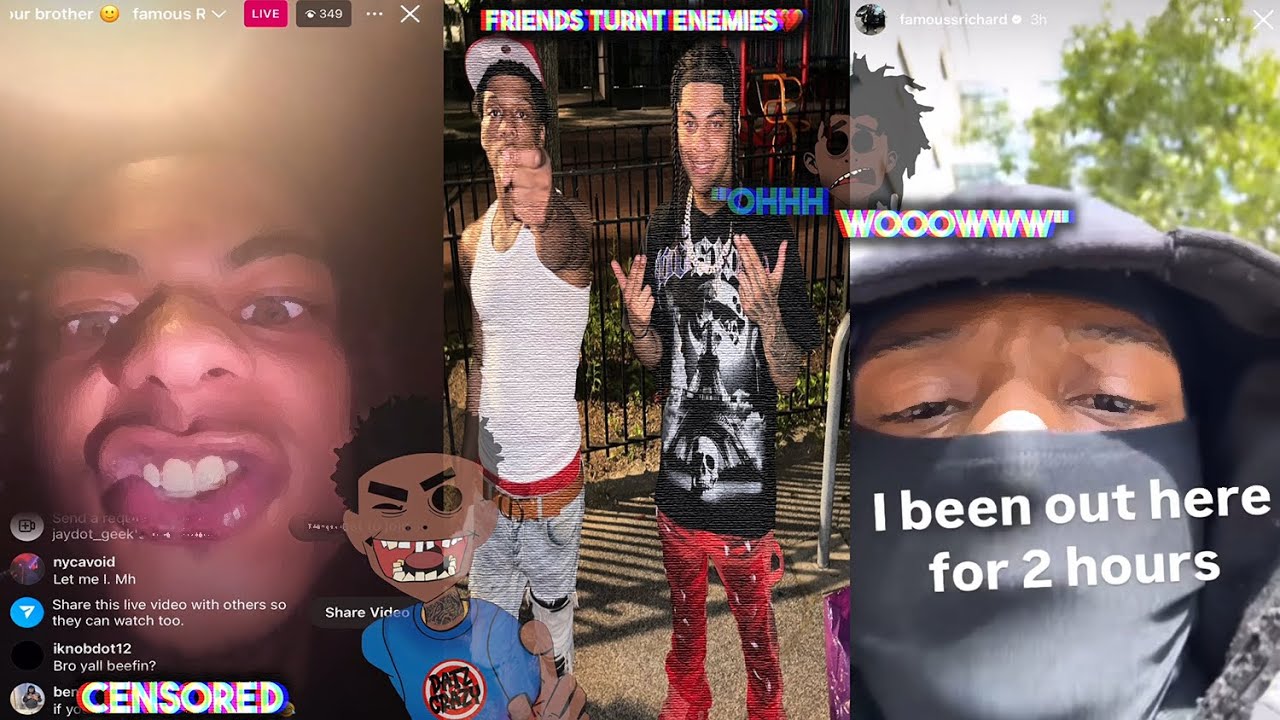 Famous Richard GOES OFF‼️On Jaydot Geek🤩+ Slides To His Crib & Puts Belt To A**!😳