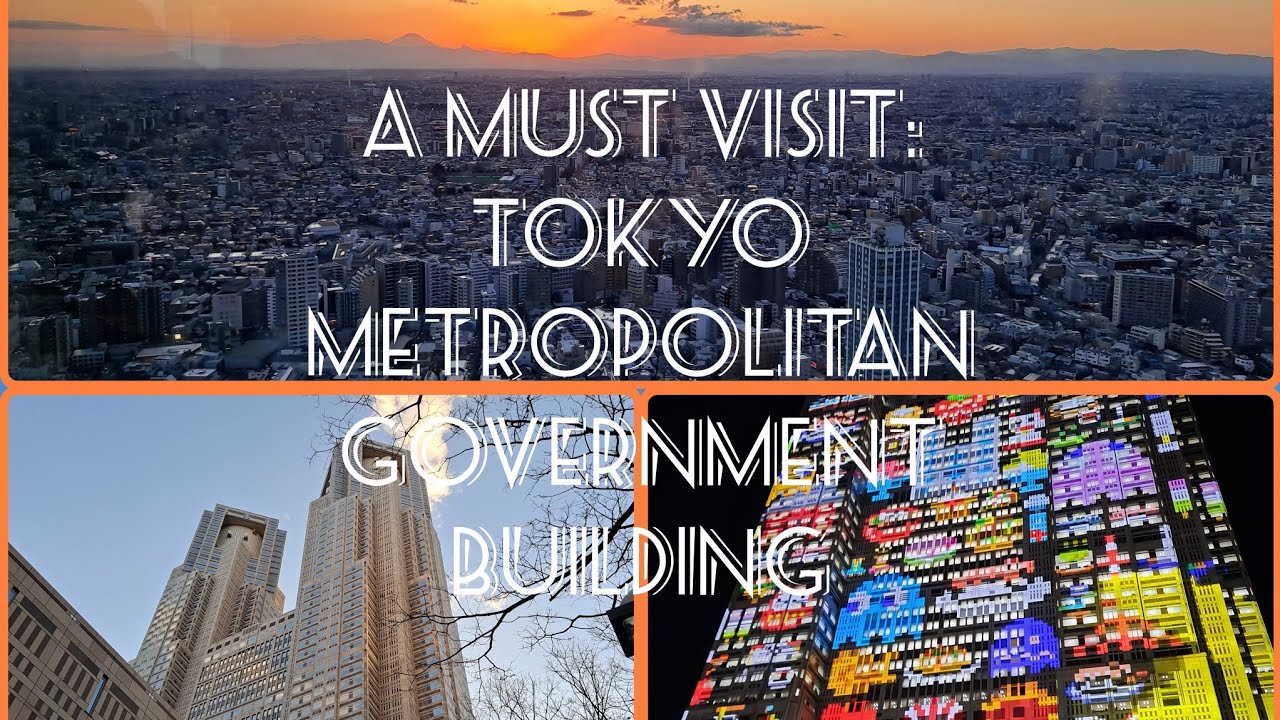 Free Tokyo Observation Deck: The Tokyo Metropolitan Government Building #tokyo #freethingstodo