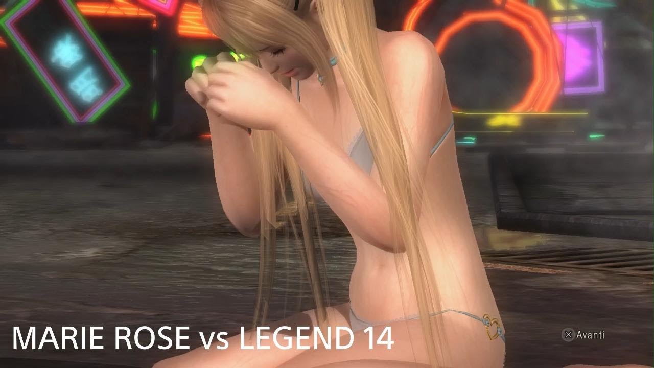DEAD OR ALIVE 5 Last Round - MARIE ROSE vs LEGEND 14