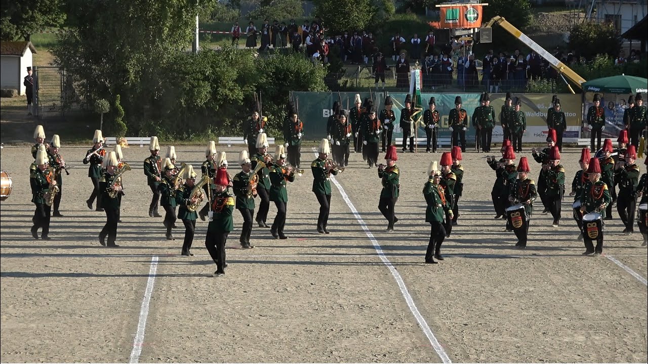 Waldburg-Tattoo 2025 Teil1: Historische Bürgerwehr Waldburg
