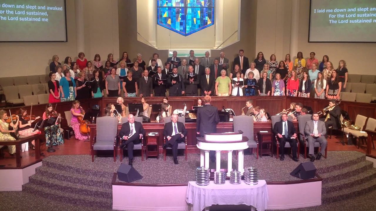 PBC Choir - Thou O Lord - August 9, 2015