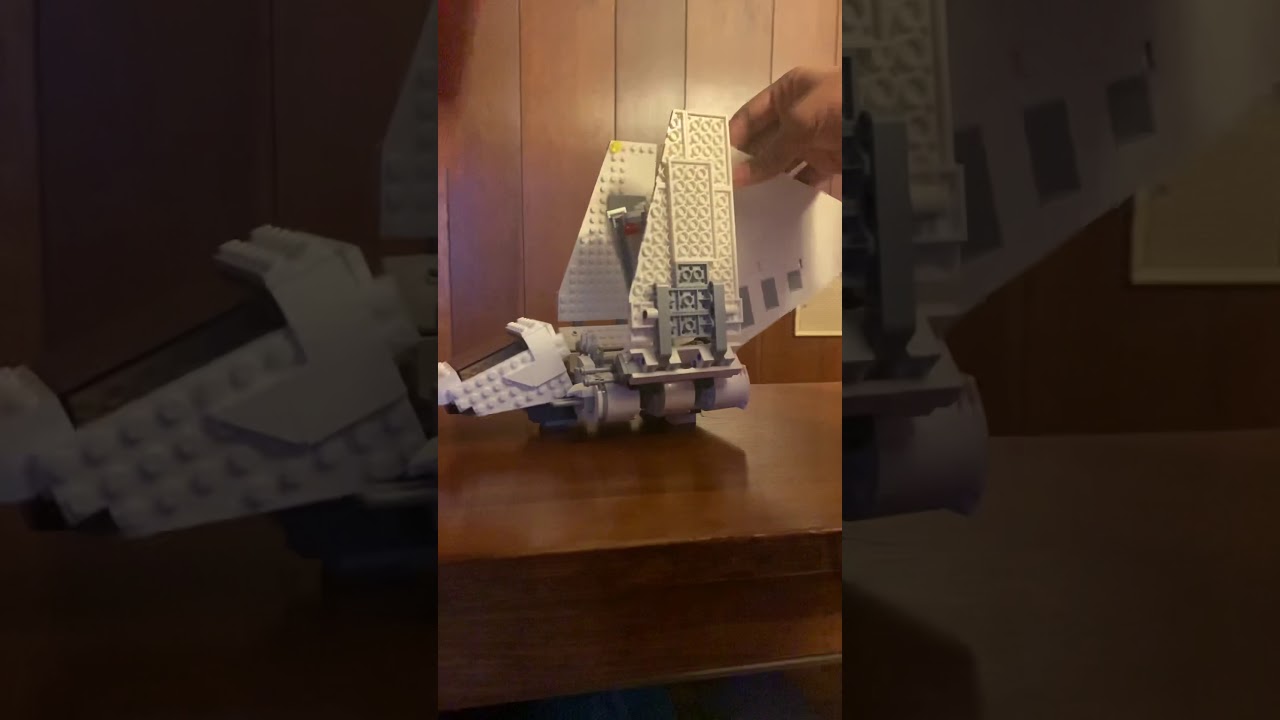 LEGO 75302 Imperial Shuttle MOD | No extra parts | Tutorial Coming SOON! #shorts