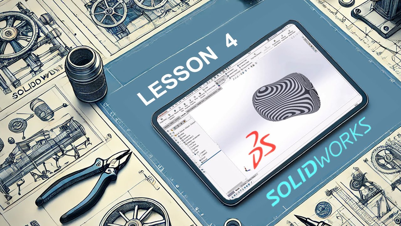 #SolidWorks Lesson 4, Project based | ENGLISH