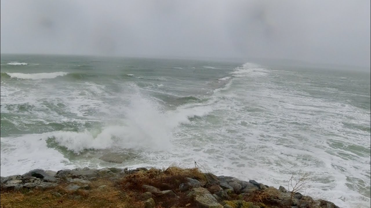 Rockland Breakwater Was Underwater - Extreme Tides and Flooding in Coastal Maine Towns
