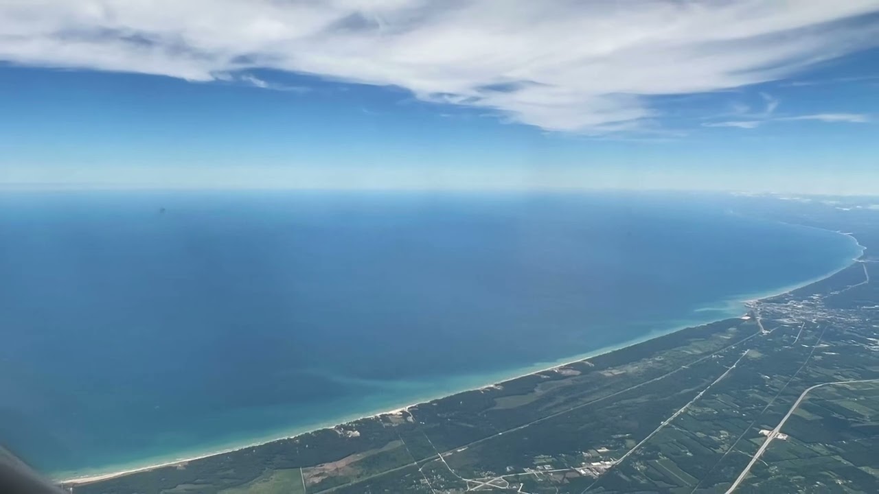 From 30000 feet!