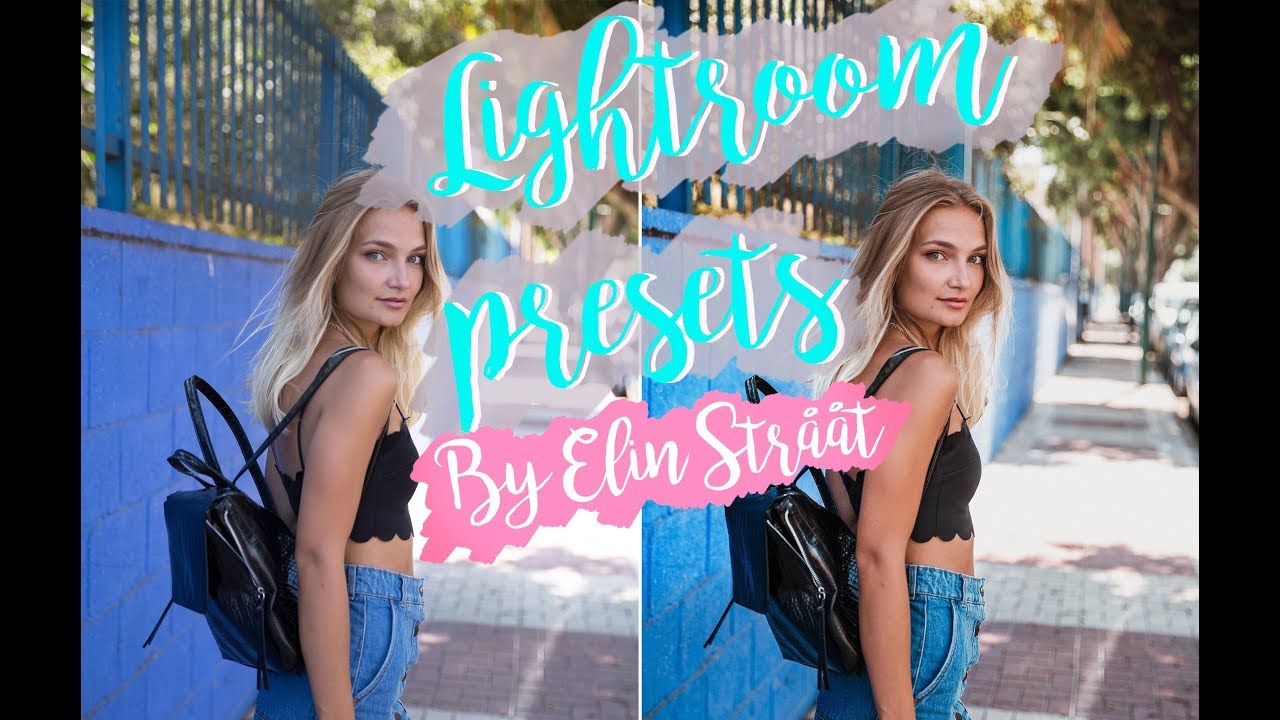 Elin Straat Lightroom presets