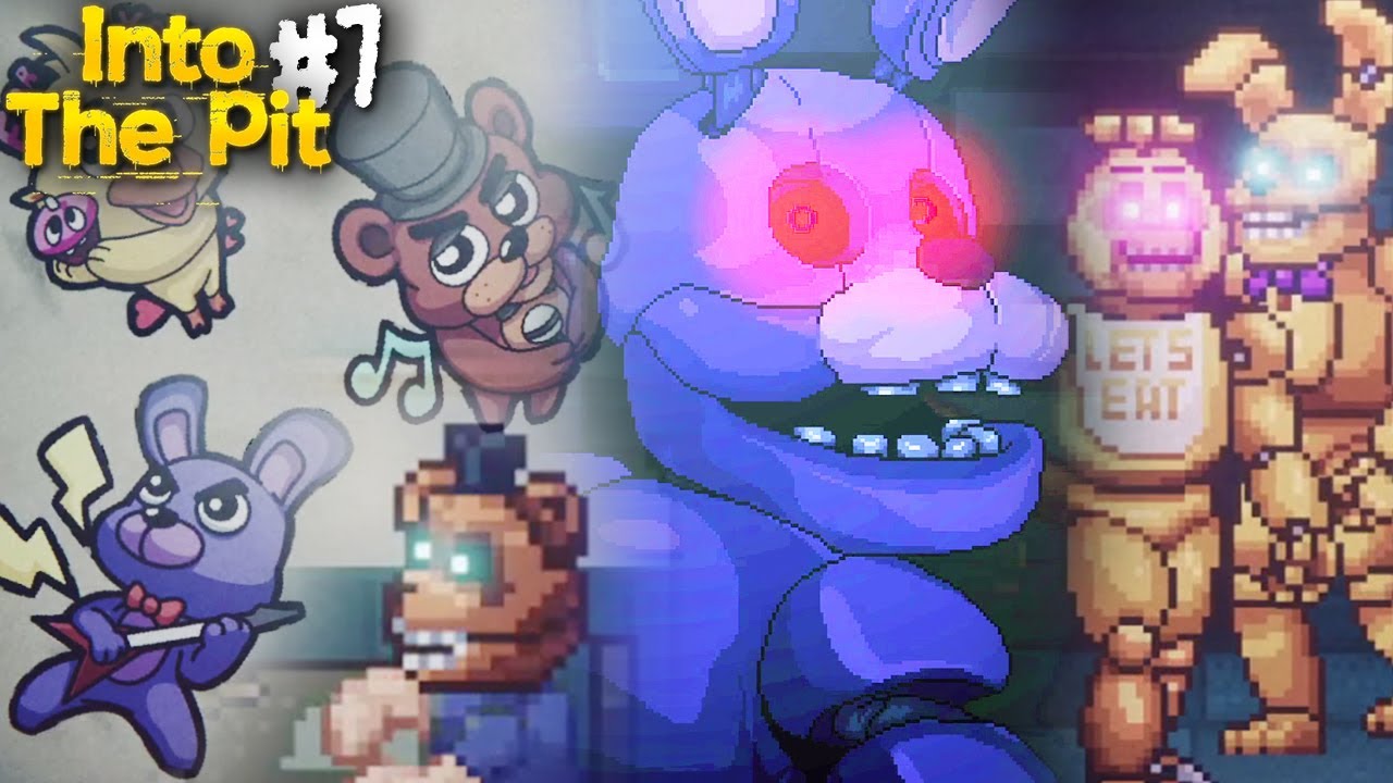 BONNIE HA DESPERTADO MUY ENFADADO | FNaF: INTO THE PIT #7 | Gameplay Español
