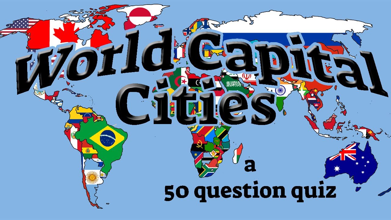 WORLD CAPITALS - 50 trivia questions about Capital Cities! - Capital City  {ROAD TRIpVIA- ep:593}