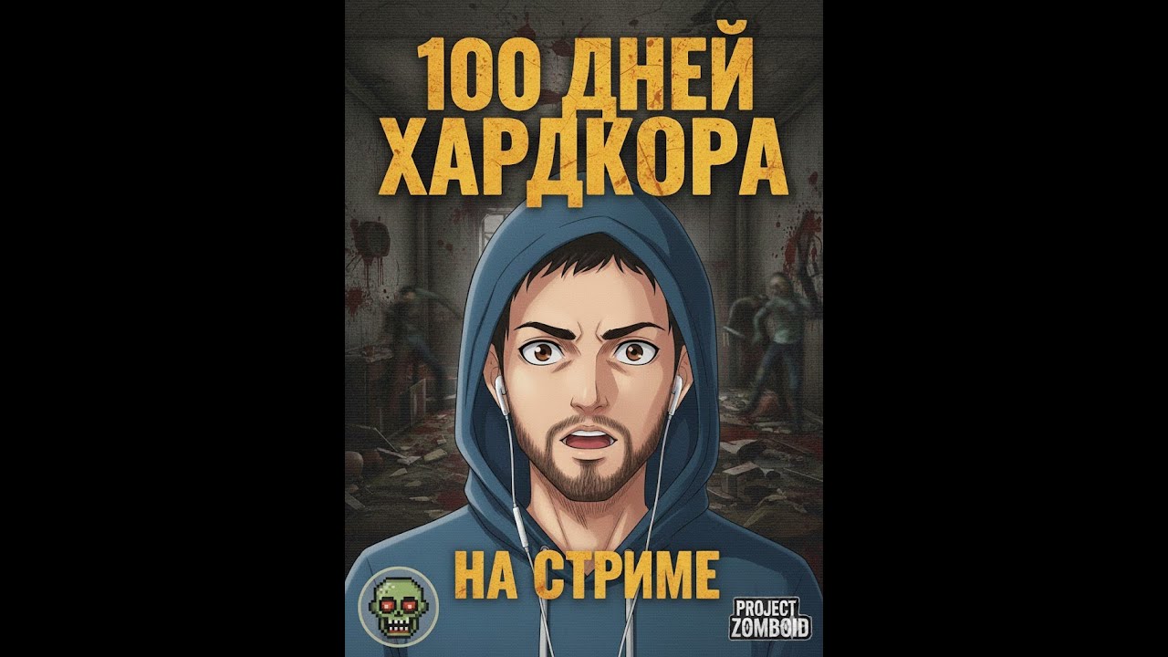 100 ДНЕЙ ХАРДКОРА в Project Zomboid! 💀 Смогу ли я выжить?