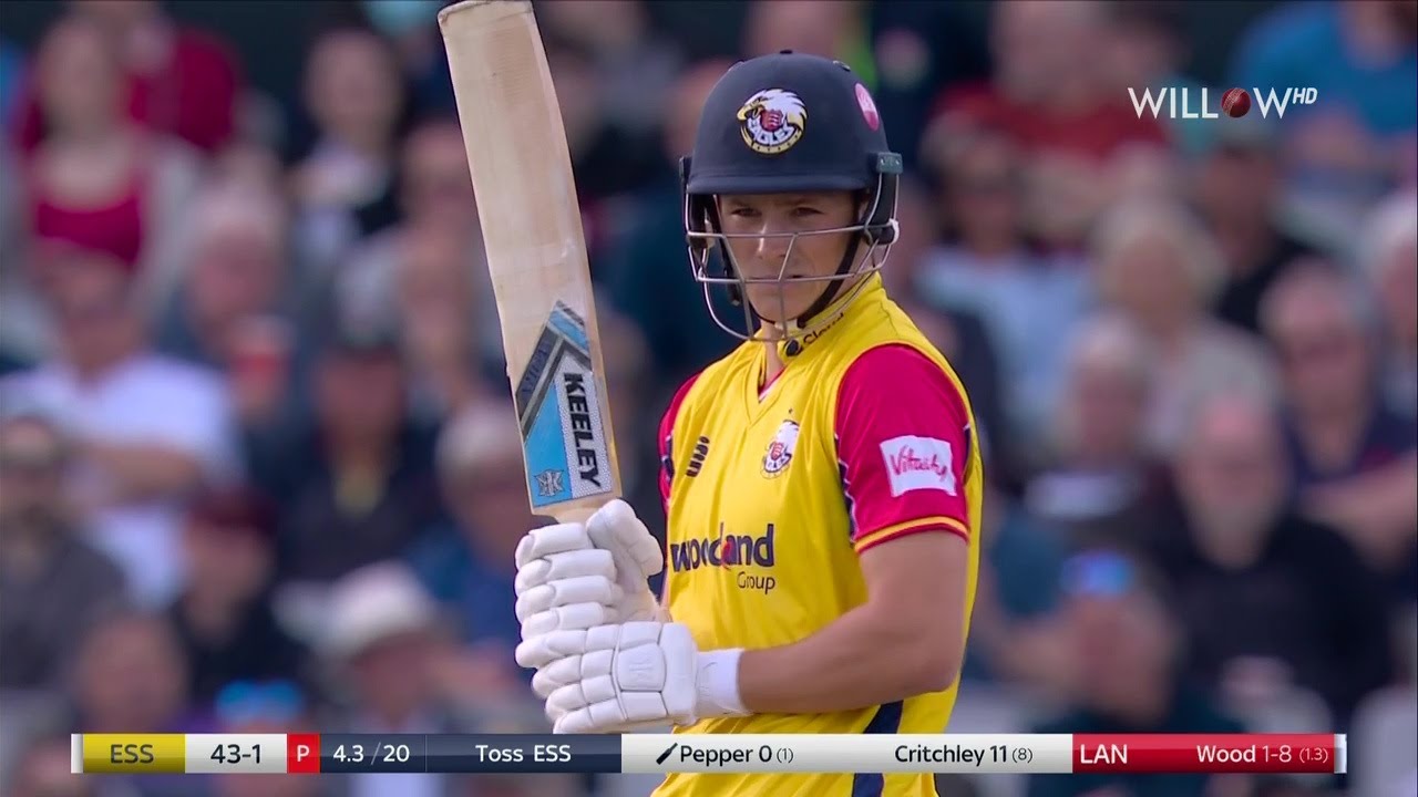 Michael-Kyle Pepper 36 runs vs Lancashire | Quarter Final 3 - Lancashire v Essex