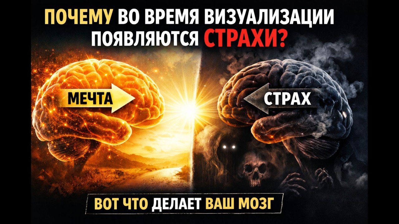 Почему во время визуализации появляются страхи? И как это исправить - простая практика