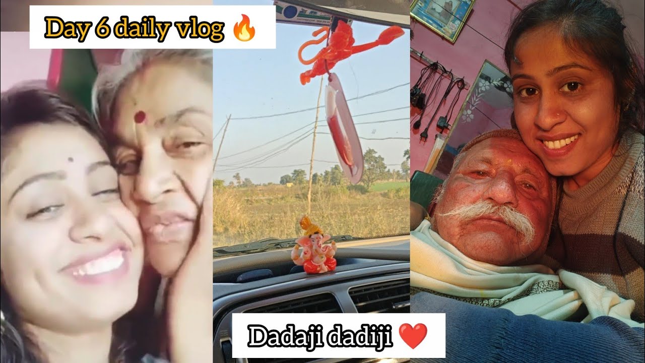 Aise dadaji dadiji sabhi ko de prabhu🥹||mujhe dekhkr emotional ho gae🥹😍🤩 #vlog #dailyvlog #viral 