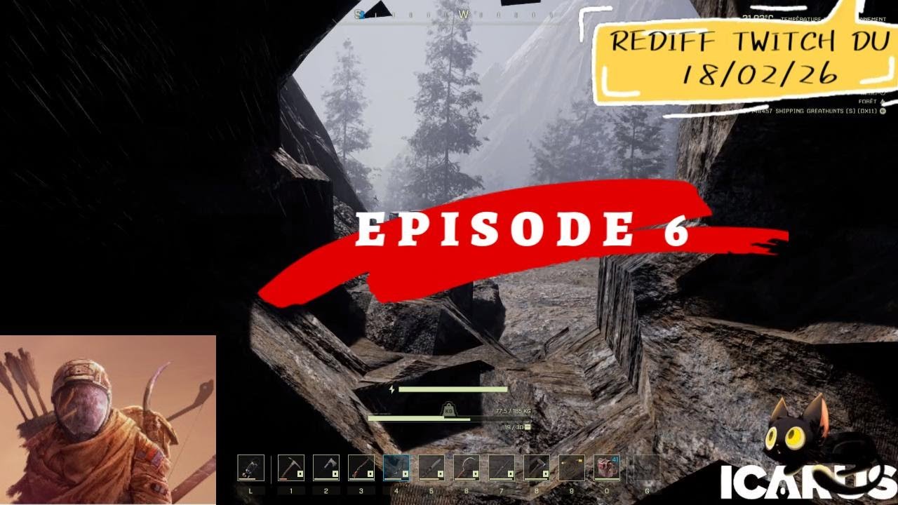 🤩REDIFF TWITCH -ICARUS #6🤩ON SE LANCE DANS LES OPERATIONS😢