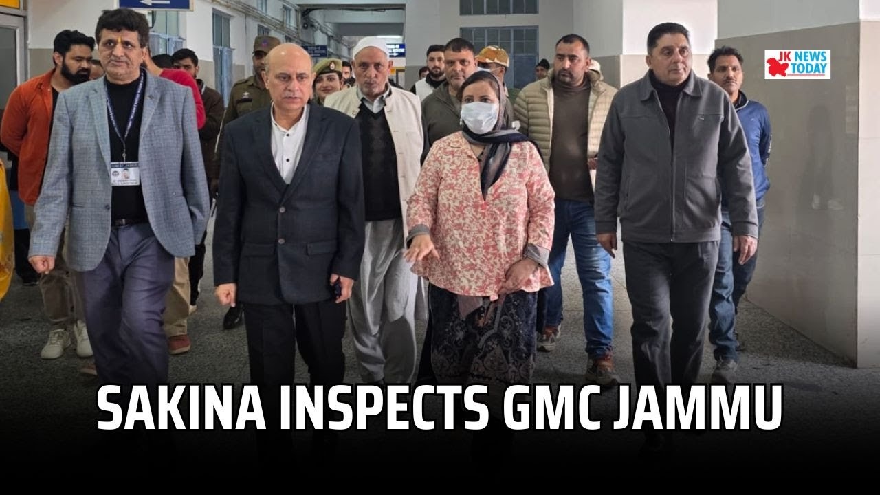 Sakina inspects GMC Jammu | JK News Today