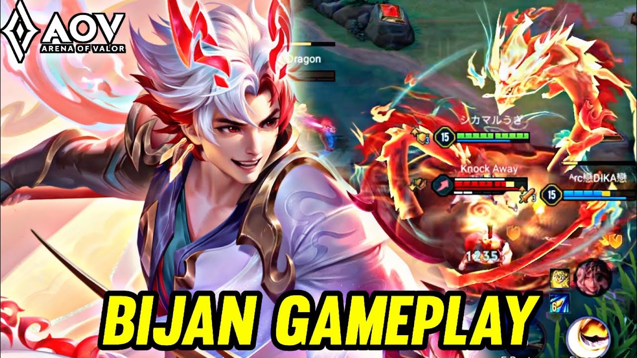 AOV : BIJAN GAMEPLAY | IN JUNGLE - ARENA OF VALOR LIÊNQUÂNMOBILE ROV