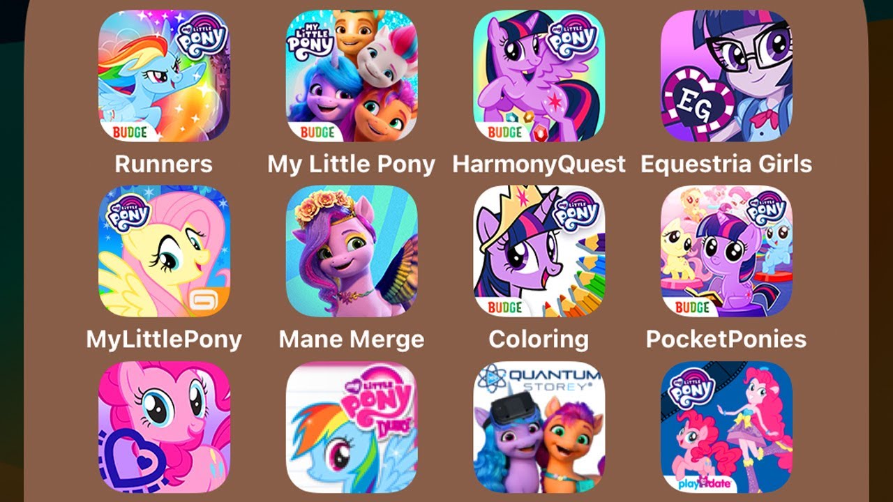My Little Pony | Rainbow Runners+My Little Pony | World+Harmony Quest+Equestria Girls+Magic Princess
