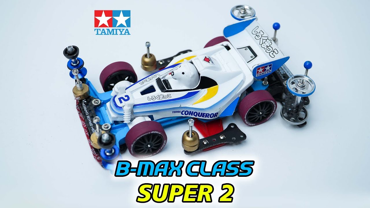 BUILD BMAX/SIDE DAMPER SUPER 2 CHASSIS - ANIMAL RACER || 【ミニ四駆】MINI 4WD