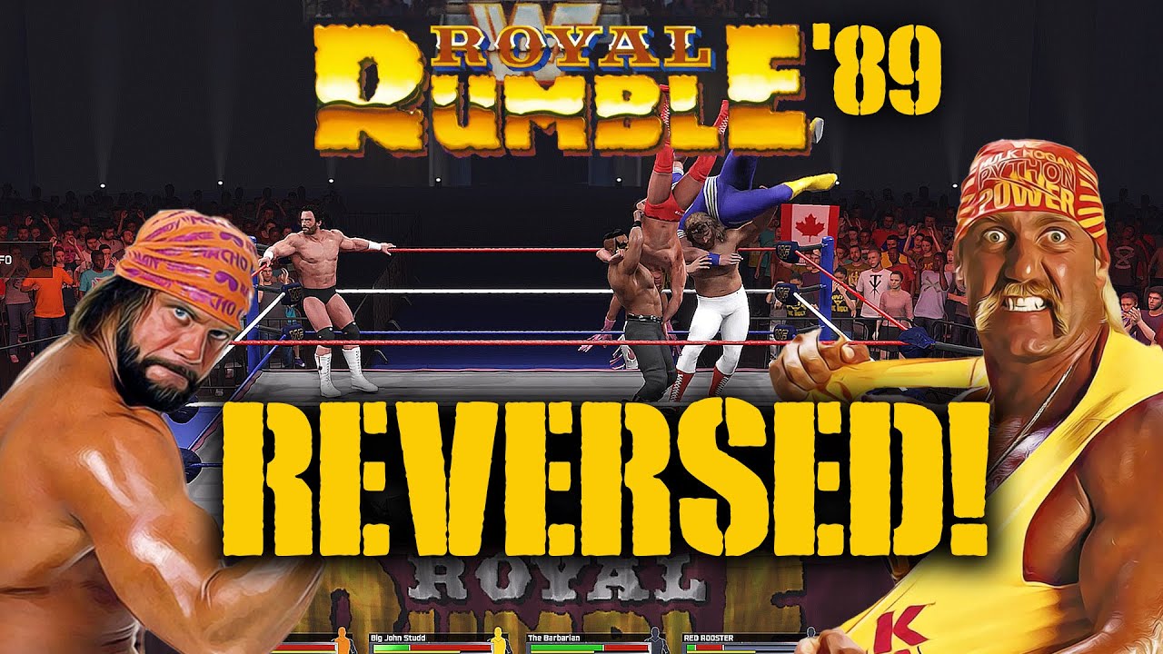 I Reversed The 1989 Royal Rumble… And You Won’t Believe Who Won!