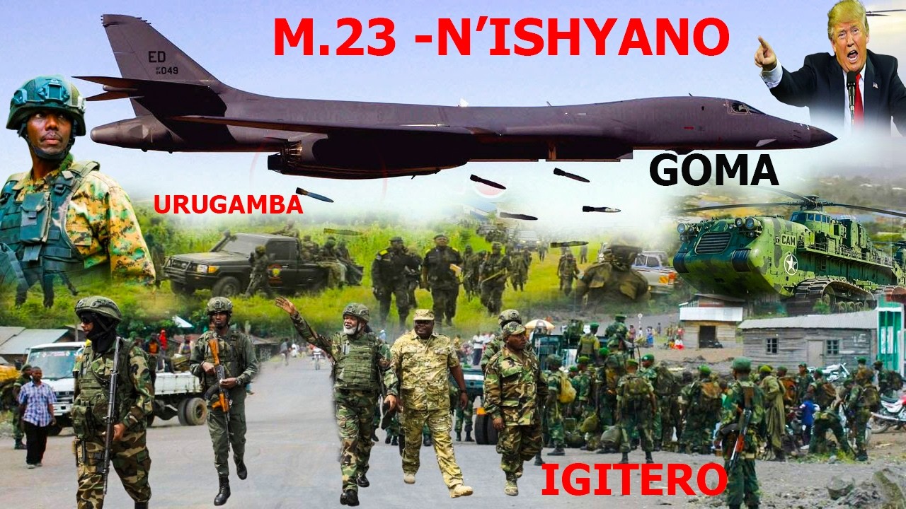 IGITONDO CY'IMIBOROGO Le10/03 GOMA :M.23 IBURIJEMO IBITERO SIMUSIGA ABARUNDI FARDEC NA TANZANIA