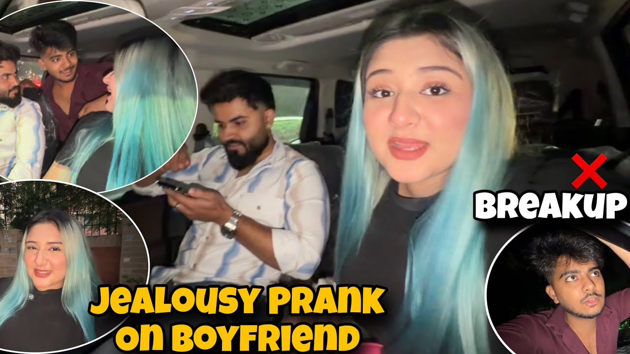 Jealousy Prank On Boyfriend With His BestFriend *He Almost Cried 😭