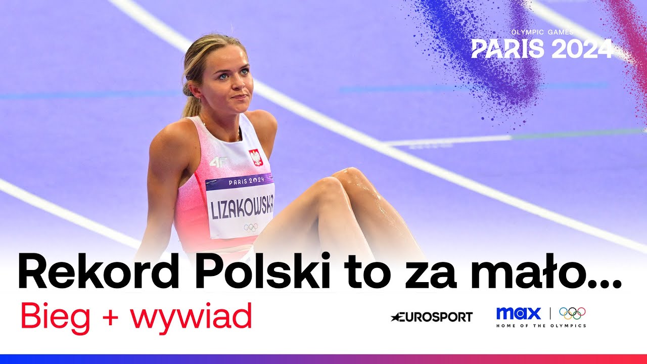 REKORD POLSKI NIE WYSTARCZYŁ 😯 Weronika Lizakowska poza finałem na 1500m #Paris2024