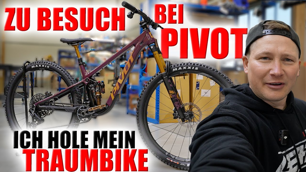 Hinter den Kulissen bei PIVOT – Und ich baue MEIN MOUNTAINBIKE! 😱