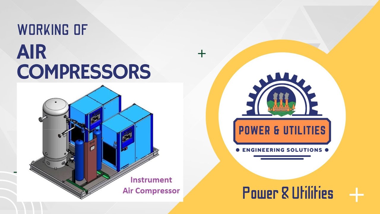 Instrument Air Compressor loading and unloading | Screw Air Compressors | Instrument & Plant Air