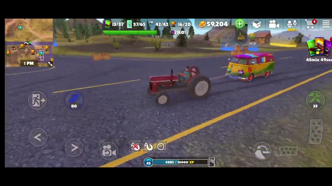 Tractor vs gaadi 
