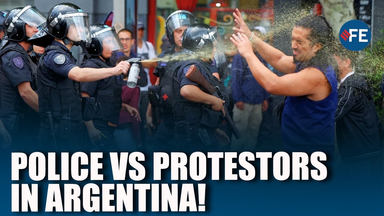 Argentina Clashes Erupt Over Milei Labour Reform