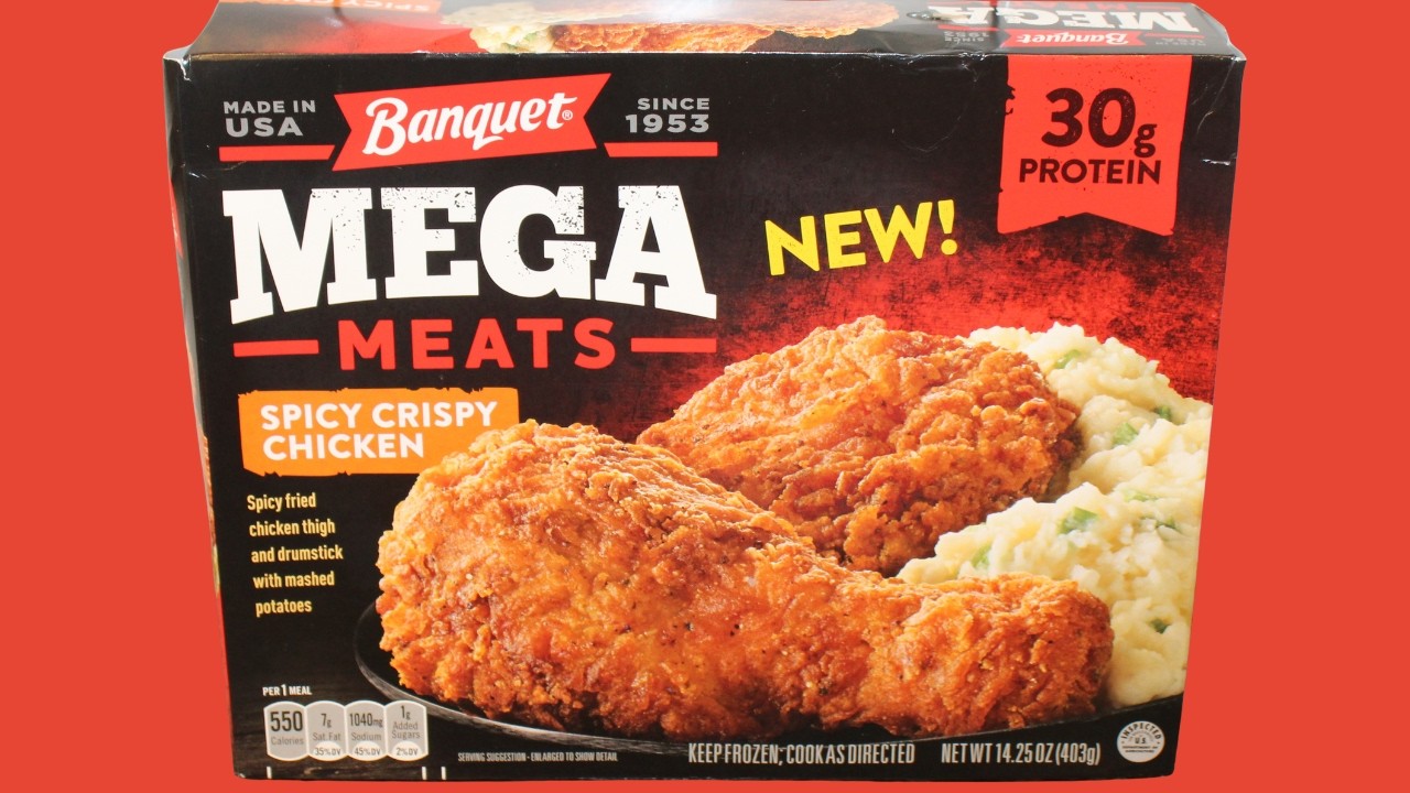 Обзор острого хрустящего цыпленка от Banquet Mega Meats